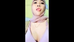 印尼头巾自慰