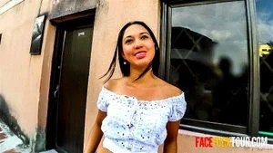 Amateur Latina Picked Up & Face Fucked Rough By Big White Cock American: Porn - 经典欧美