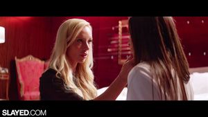 Blonde & Brunette Squirt Frenzy: Toys, Lingerie & Double Penetration by Slayed: Porn - 经典欧美