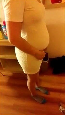 feedee in yellow dress: Fat, Belly & Weight Gain Porn - 经典欧美