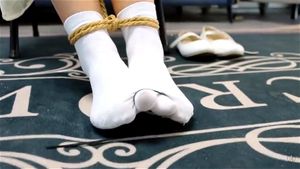 中国束缚和白袜子痒痒