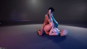 3D 性大屁股大奶熟女游戏 : Wild Life