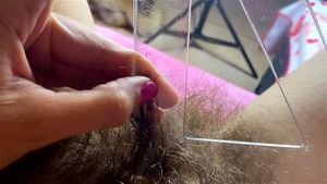 hairy bush measurement closeup by cuteblonde666: Amateur, Fetish & Verified Creators Porn - 经典欧美