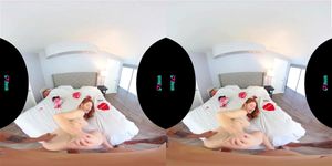 女孩虚拟现实