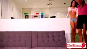 Petite ebony fingered n licked by her stripper for her debt ft. Jade Bake & Kira Noir: Porn - 经典欧美