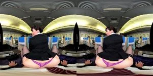 Stewardesses Provide Sexual Services in Their Uniforms VR Trailer: Asian, Japanese & Virtual Reality Porn - 经典欧美