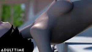 ADULT TIME - Hentai Babe Talks Her Study Buddy Through An Intimate Pussy Creampie: Porn - 经典欧美