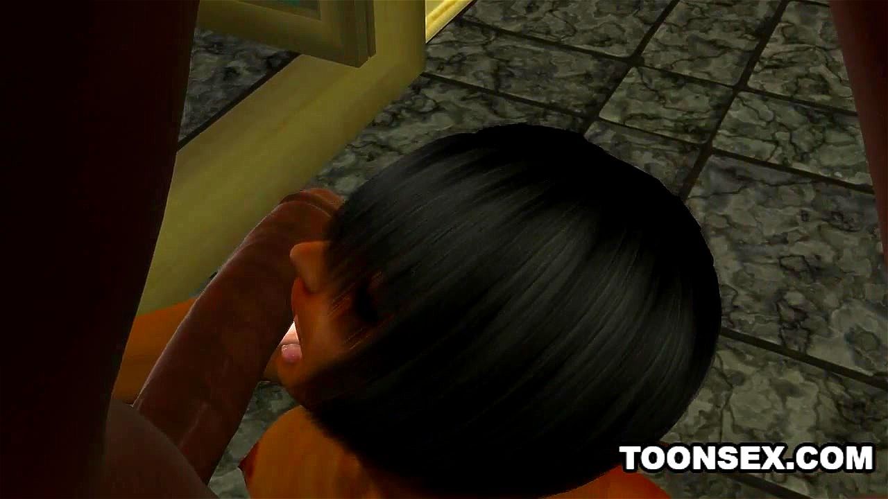 Foxy 3D Cartoon Ebony Babe Sucking and Fucking: Bongacams, Pussy & Anime Porn - 经典欧美