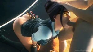 The Rook slut sucking a BWC (fortnite): Blowjob, Blowjob Deepthroat & Sucking Dick Porn - 经典欧美