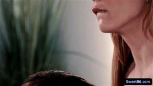 Lesbian stepsisters Aiden Ashley and Destiny Cruz scissoring sex: Licking, Lesbians & Lesbian Sex Porn - 经典欧美
