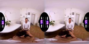 TmwVRnet - Tiny Tina - Meet my friend and his dick: Blowjob, Cowgirl & Hardcore Porn - 经典欧美