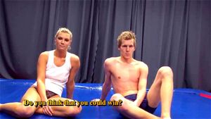 DORIAN VS EVA - Mixed Wrestling ft. Eva   Ally: Fansly, Fighting & Mixed Wrestling Blonde Porn - 经典欧美