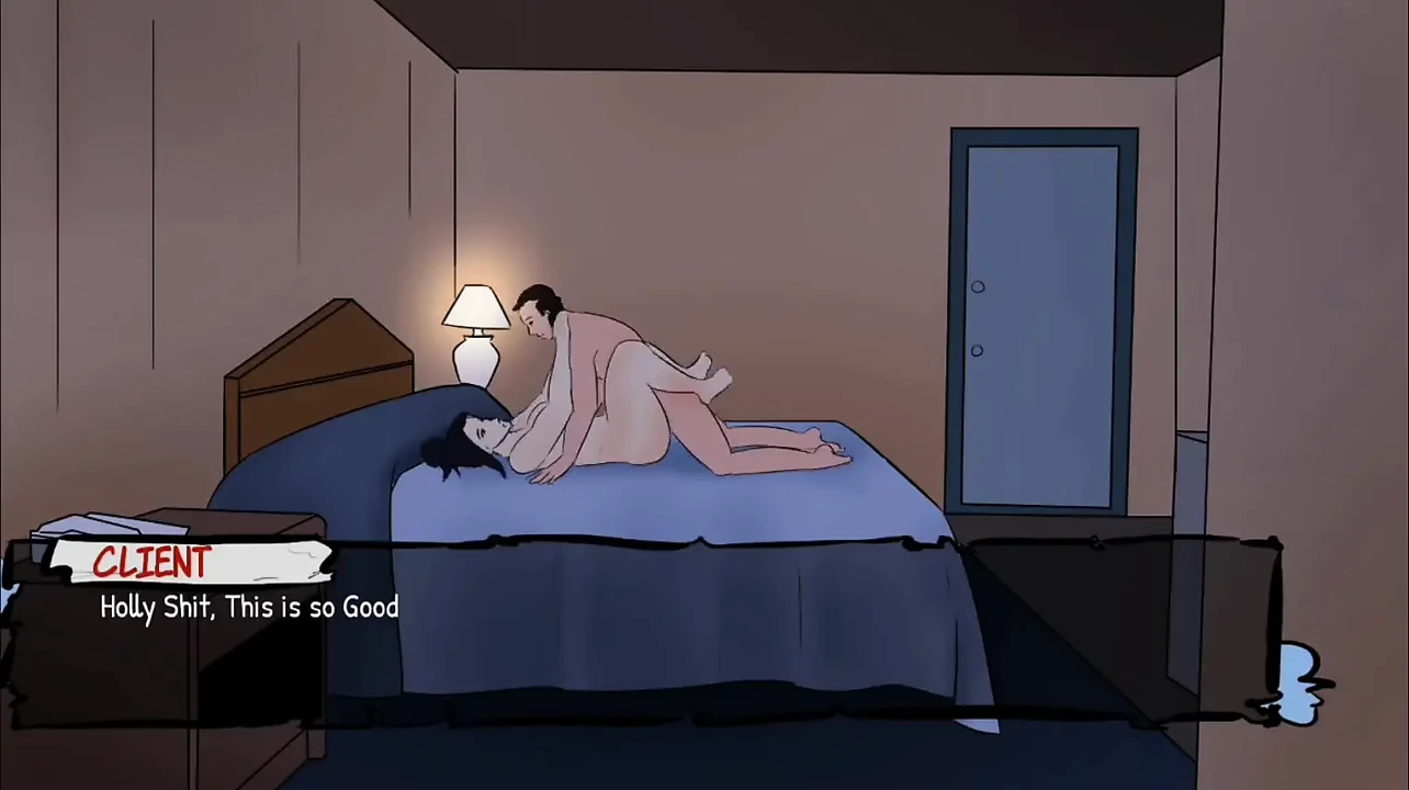 性感的大胸部和大屁股女士乱搞她的客户 - 游戏性爱