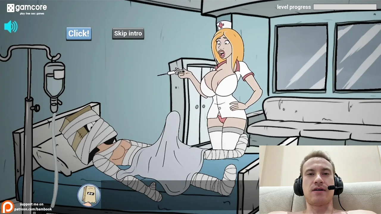 FuckerMen Hospital - Big Tits Nurse Sucks My Huge Cock  Adult Game Playthrough