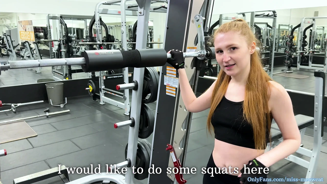 Sex in the Gym..How Am I Supposed to Finish My Workout ?!