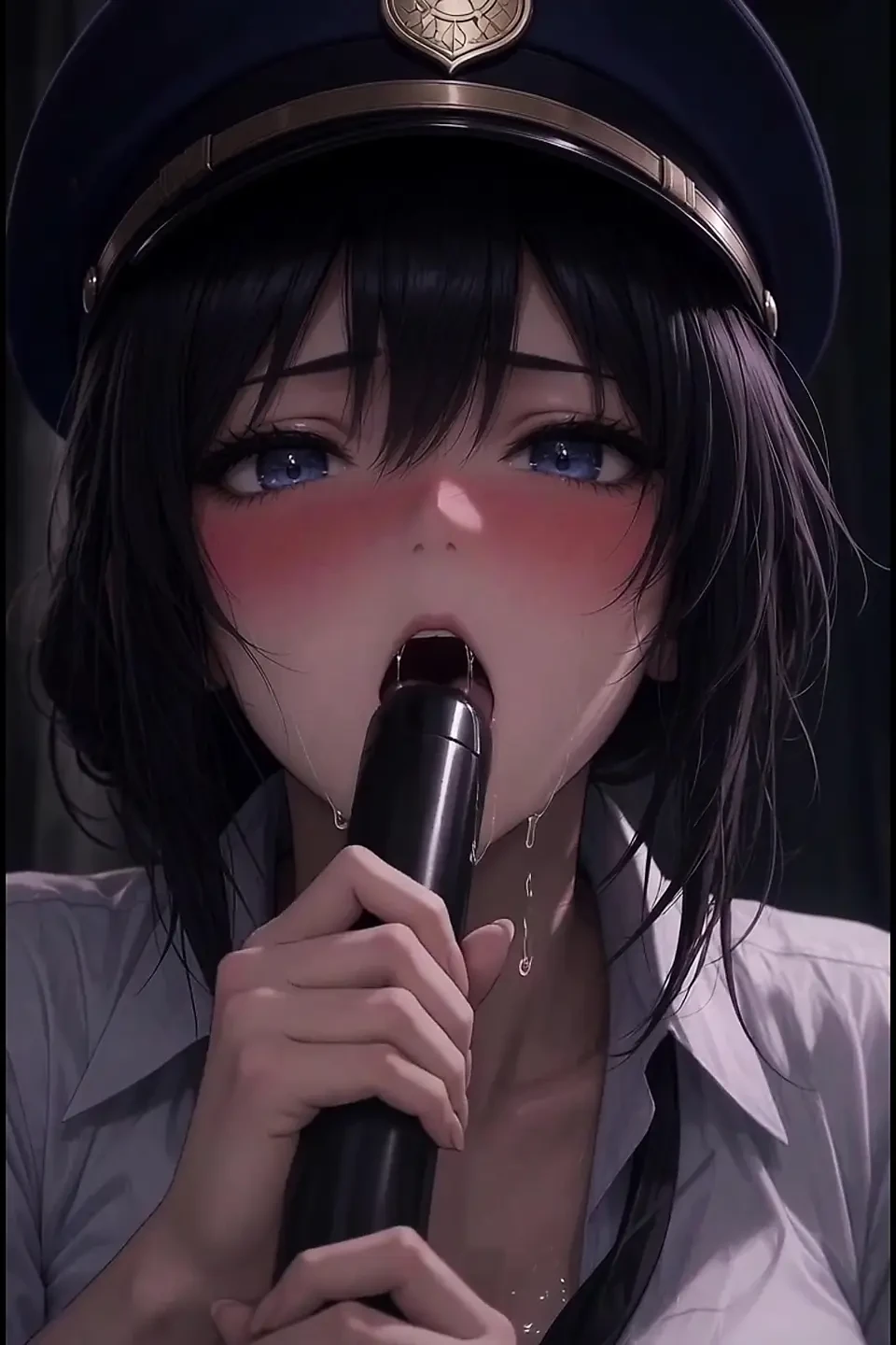 3d 动漫警察角色扮演在监狱