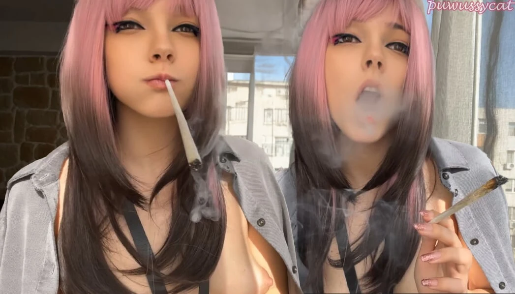 粉色头发的继妹为你吸烟（要求我提供完整视频）