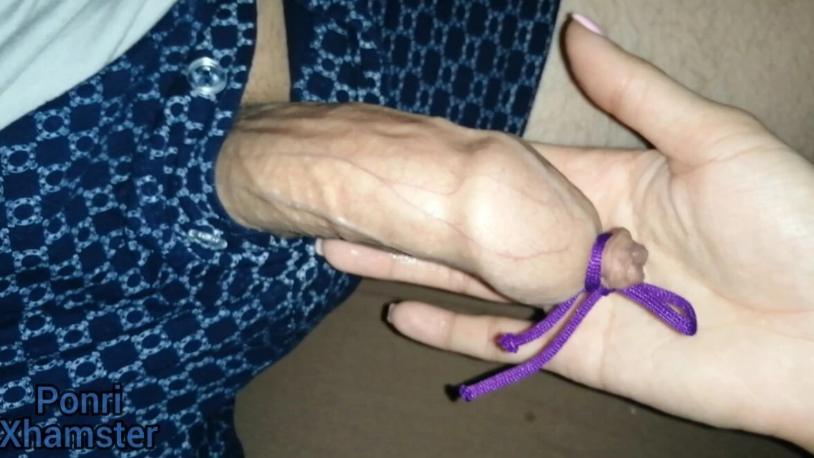31 分钟与捆绑包皮！然后大量的 Precum 和一个华丽的射精