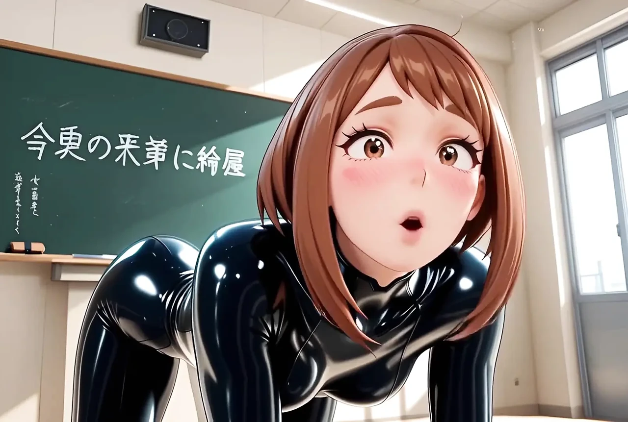 Ochaco Uraraka终于在《我的英雄学院》的Ai Adult改编中得到了她等待的诱惑课程
