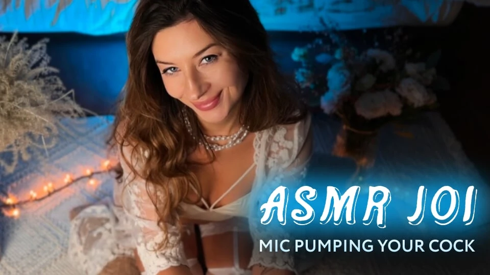 ASMR 撸管指挥柔软温柔的黑发艾米哈兹麦克风抽你的鸡巴