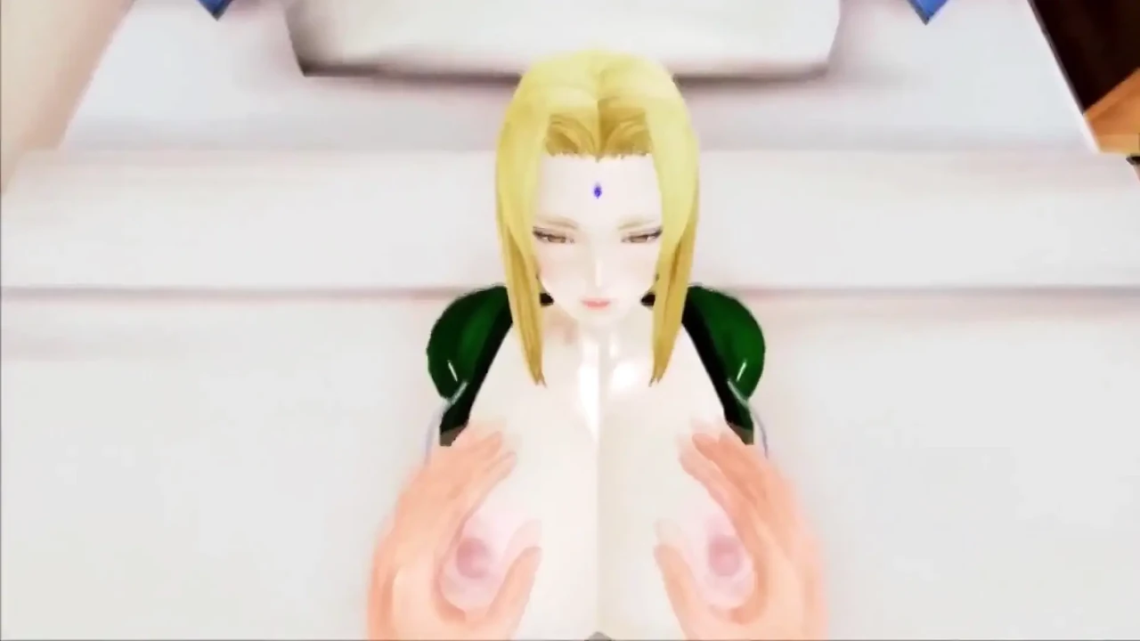 Tsunade Leaf 村秘密操火影忍者 3D 成人动漫模仿