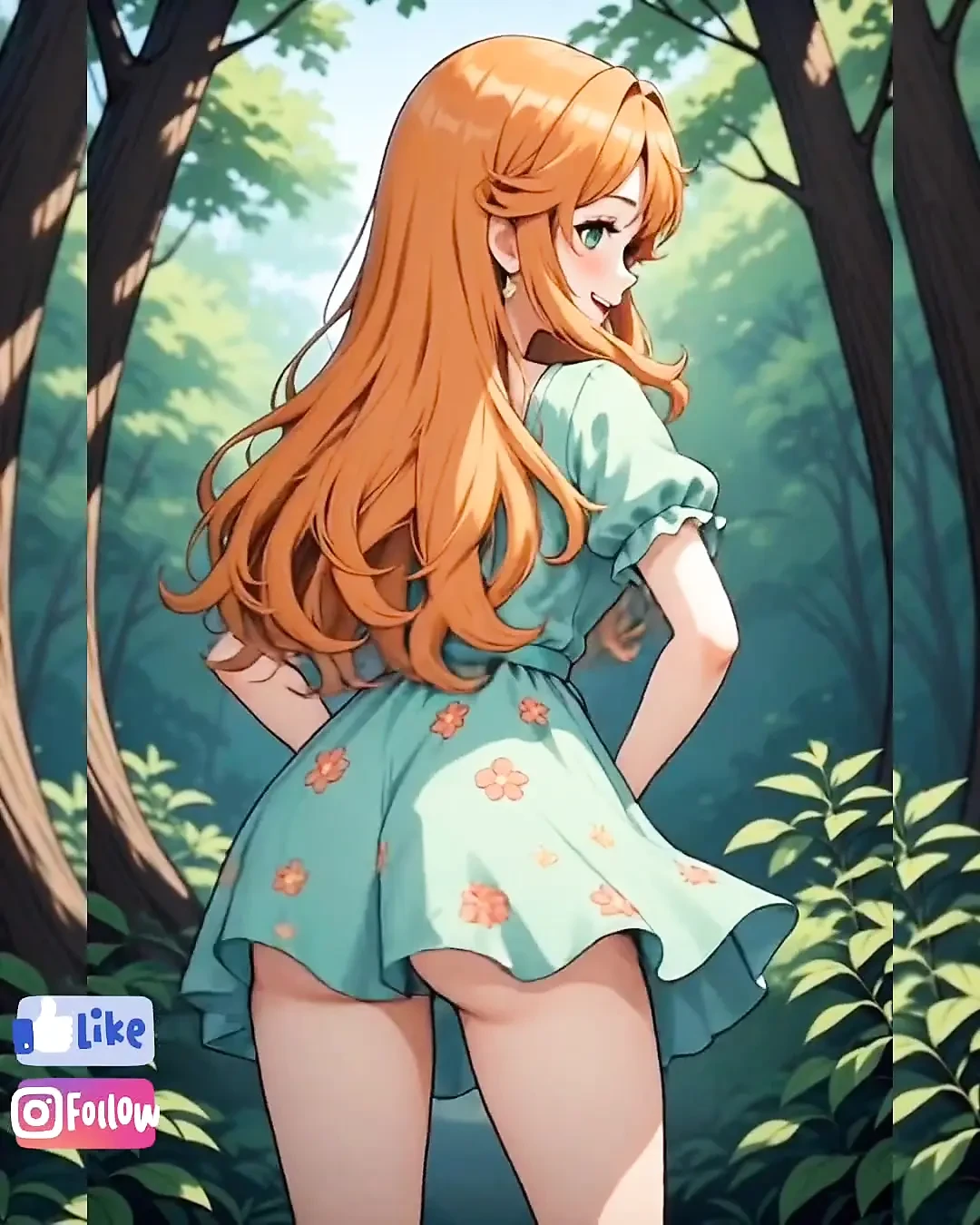 AI 红发女孩汇编