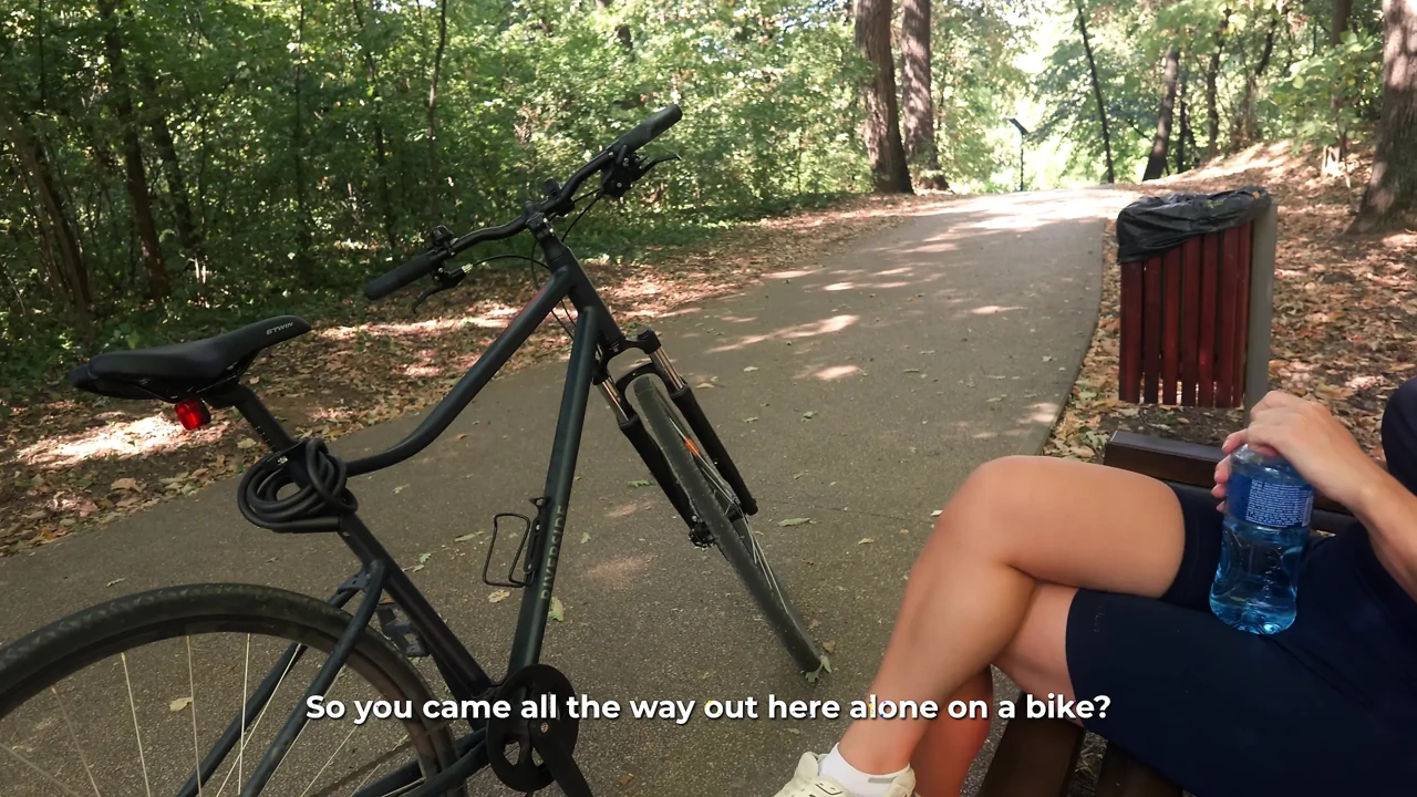 I Sucked a Stranger's Big Cock in the Park Risky Outdoor Sex
