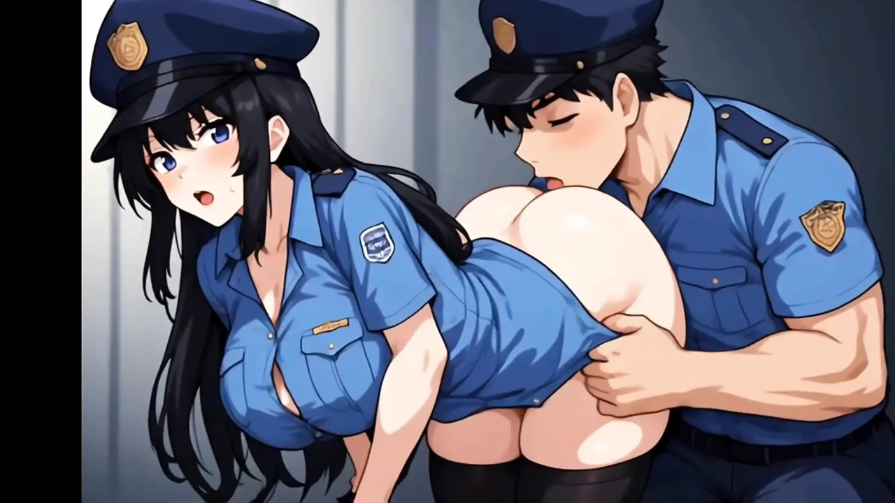警察与新警察女人做爱（AI 生成）