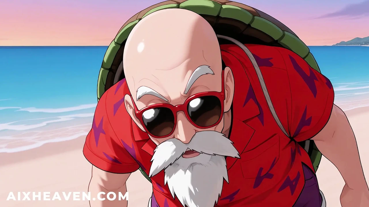 Android 18在客厅沙发上干Krillin！无码龙珠z无尽