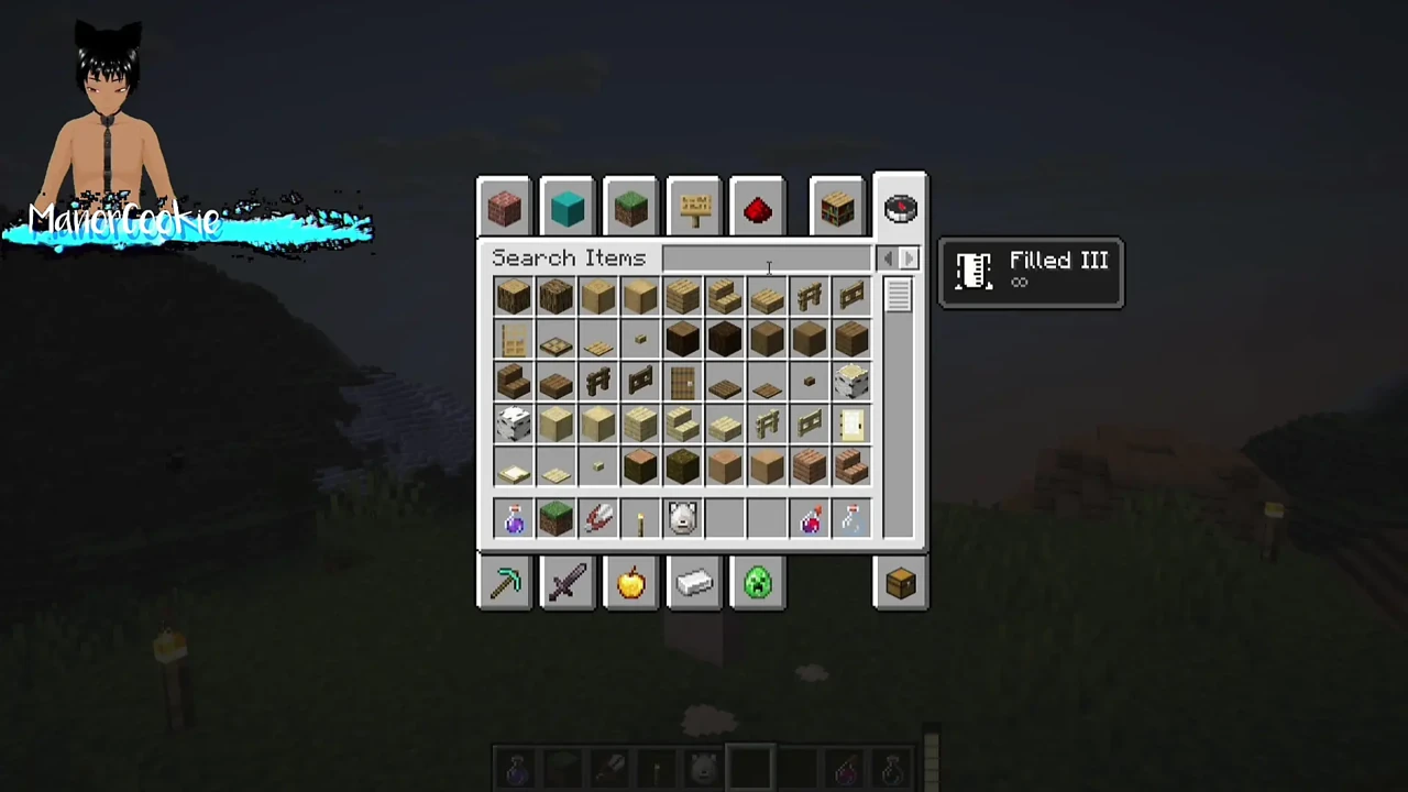 Minecraft Mod 需求的自然 - 史蒂夫和亚历克斯手淫并炫耀一些功能！像射精！