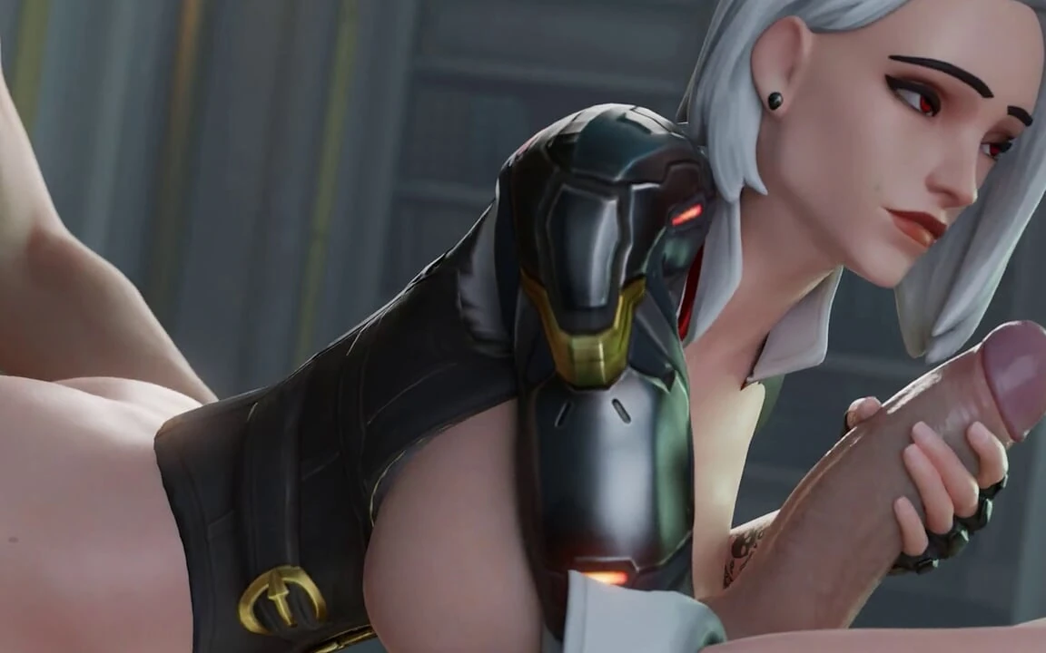 《守望先锋》的Ashe和 D.Va - 3d 动画