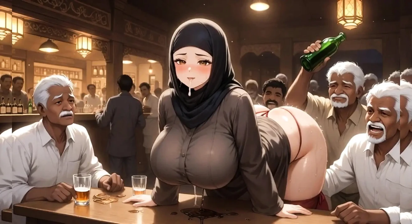 Muslim Babes Twerking Comp: Beer-Soaked Sluts Grouped in Indian Bars