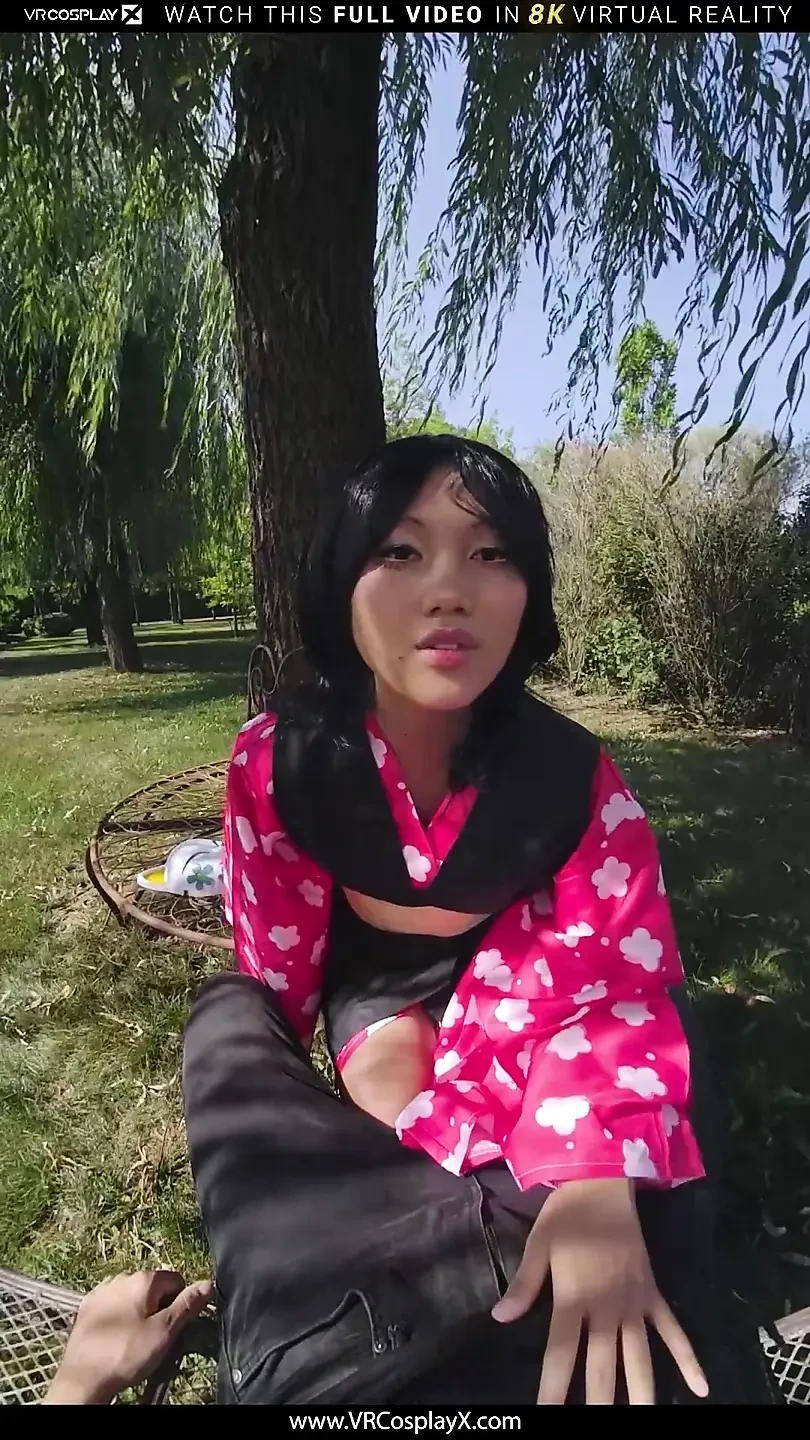Vrcosplayx 恶魔杀手 Mai Thai 作为 Yaiba Makomo 变得热辣和好色，因为她很危险 第 1 部分