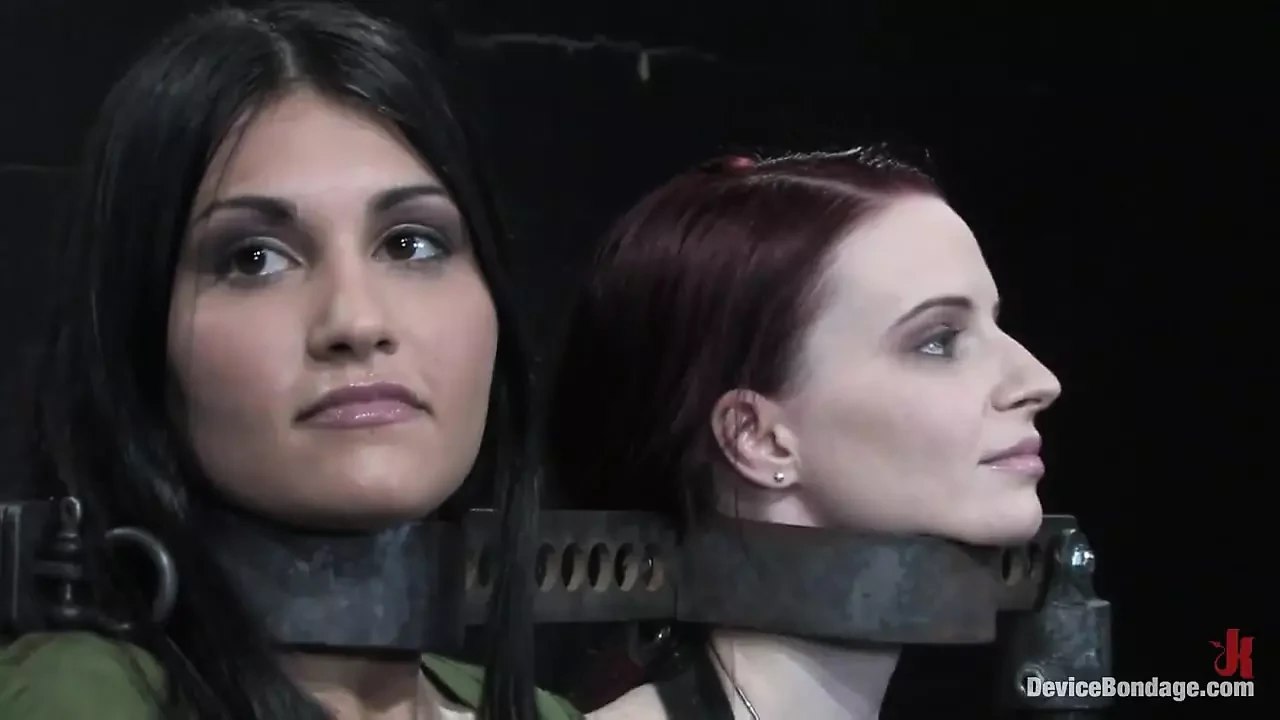 Three Models Suffer on Their Knees Live, Part 1
