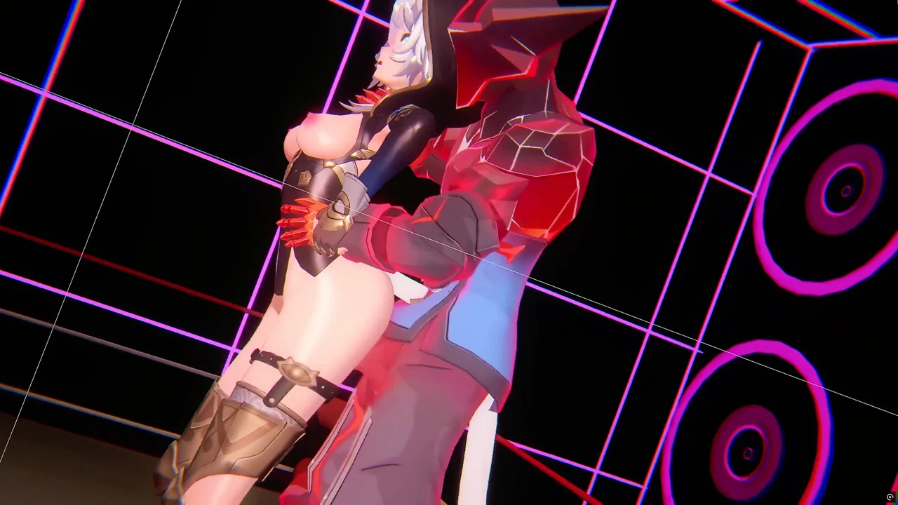 Honkai Star Rail - 饥渴的加密大黑屌性爱 - 3D 成人动漫