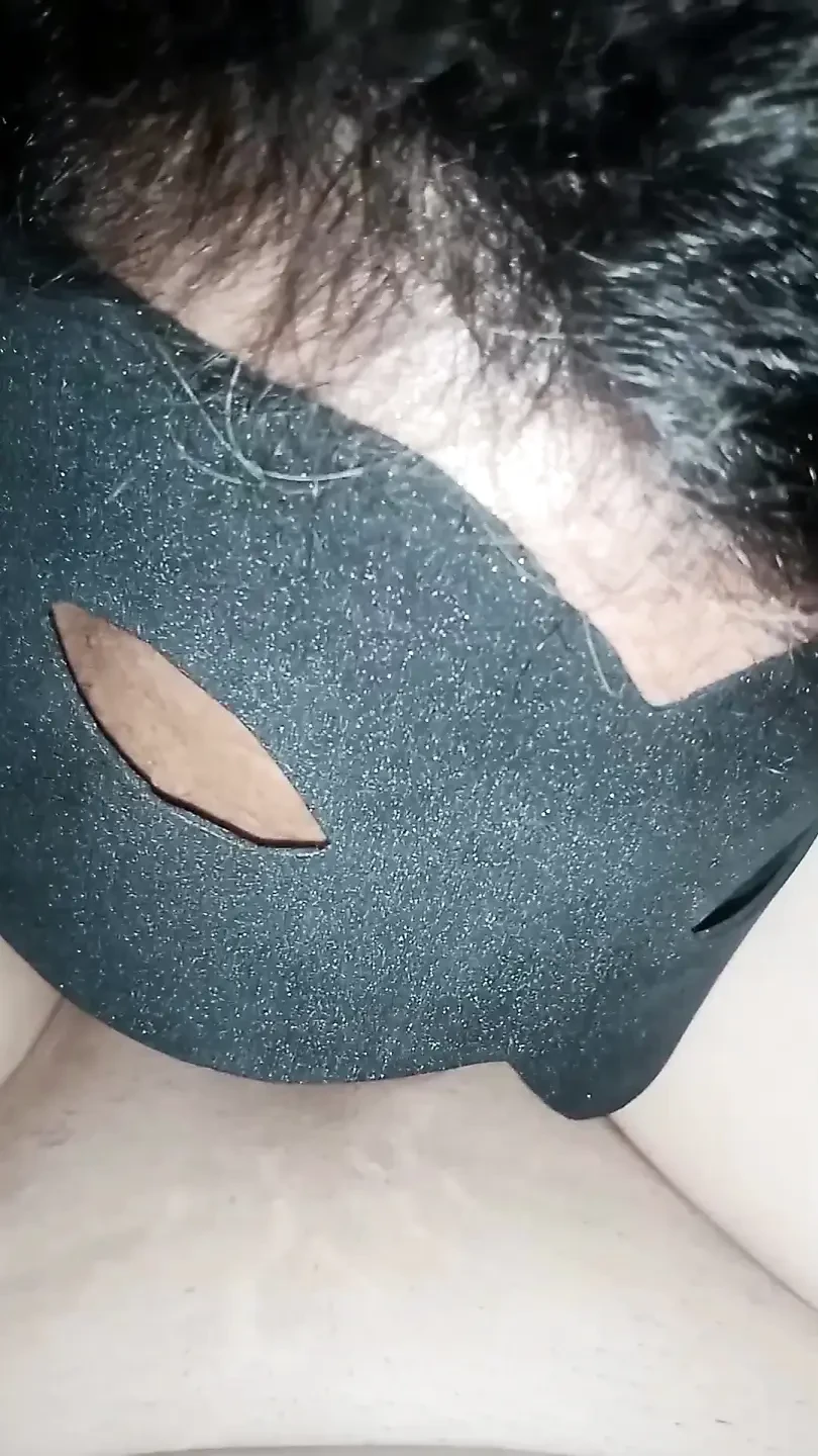 I masturbate in front of the camera and suck the cock of the person who is recording me