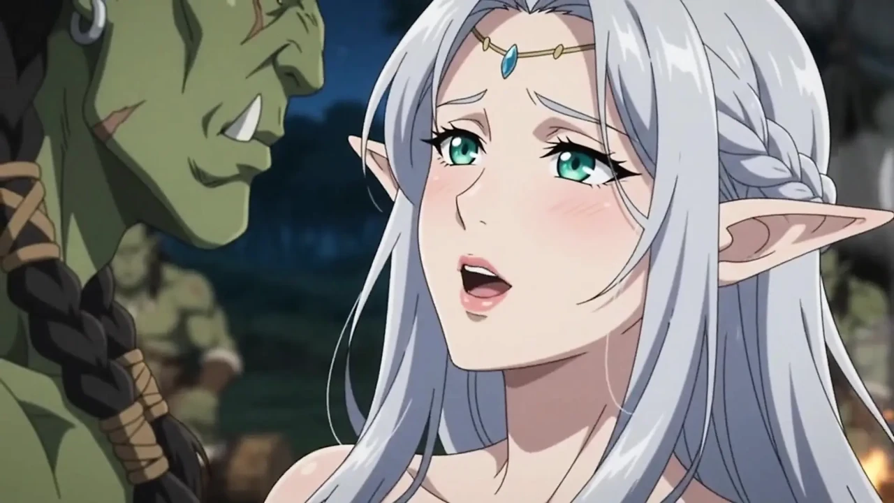 Captured by the Orc Warlord Elf Princess's Forbidden Night