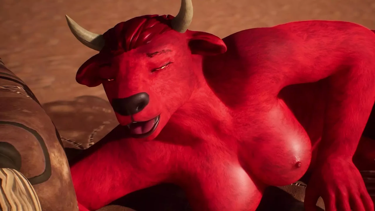恶魔般的女怪物喜欢肛交 - 3d动画