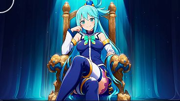 aqua_te_examina._responde_mientras_te_masturbas_joi_hentai.