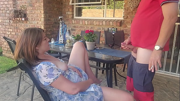 jerking_of_while_my_stepsister_finger_herself_outdoor
