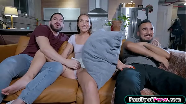 familyofpervs.com_-_stepbro_fingers_teen_stepsisters_shaved_pussy_next_to_her_bf.the_small_tit_babe_sucks_his_cock_behind_her_boyfriends_back_and_when_he_leaves_they_fuck