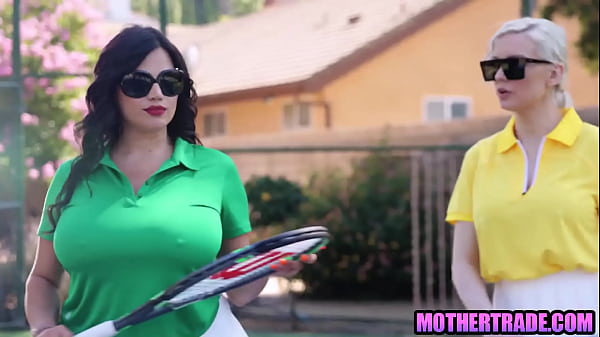 step_moms_foursome_fucking_step_sons_on_tennis_court