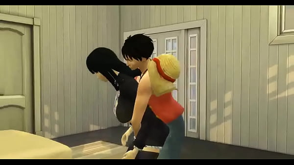 one_piece_hentai_nico_robin_hard_fucked_by_lufy_big_boobs_fucked_anime