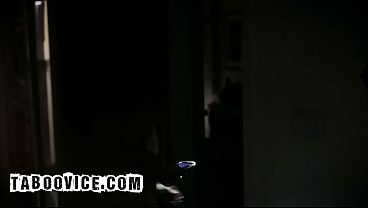 pervy_black_stepdad_fucks_stepson_s_girlfriend_in_the_kitchen