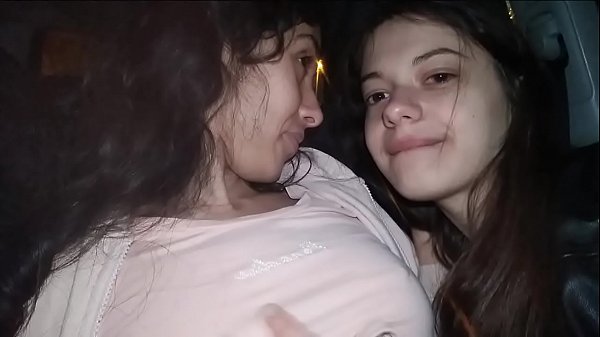 threesome_sex_with_two_s_in_car_cum_in_mouth_and_swallow