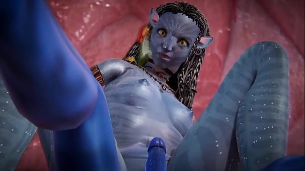 avatar_-_neytiri_-_blue_skined_alien_girl_-_sex_and_pussy_licking_with_orgasm_-_futanari_animation